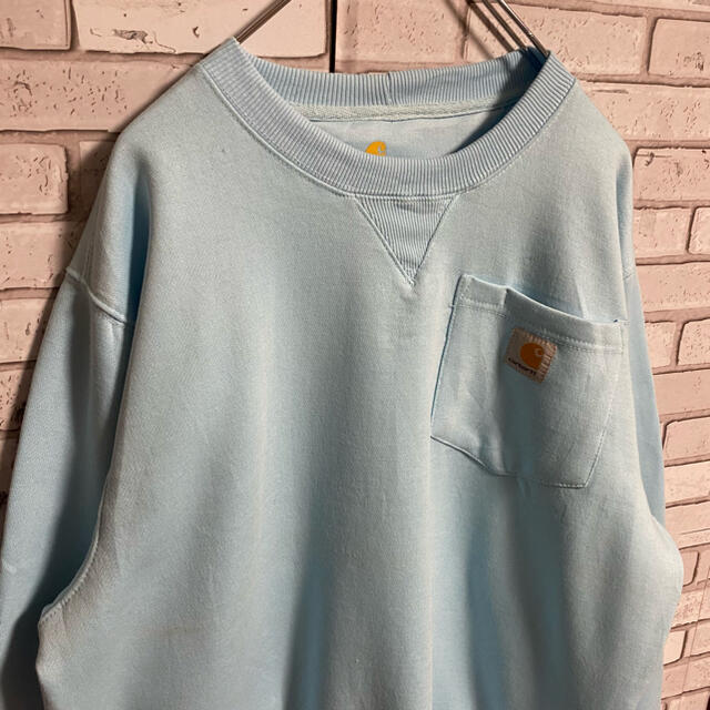 carhartt(カーハート)の90s カーハート メキシコ製 M デッドストック ビッグシルエット ロゴタグ メンズのトップス(スウェット)の商品写真