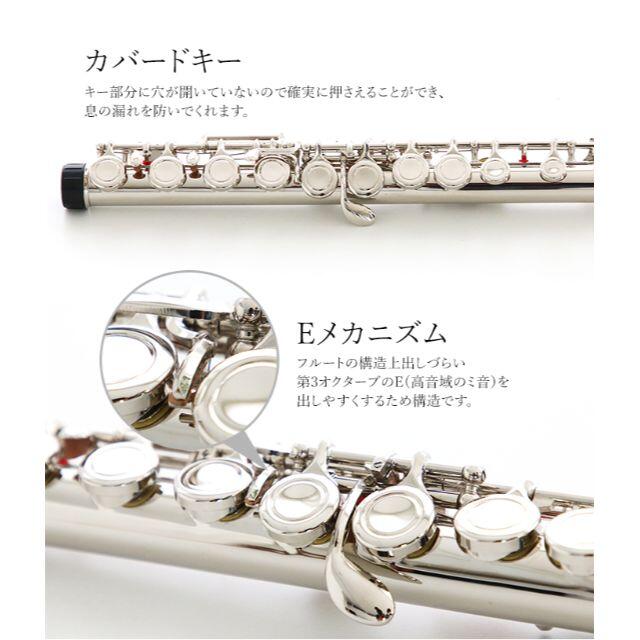 新品 未使用 送料無料 フルート 白銅製 初心者向け 学生 練習用 新品 未使用 送料無料 フルート 白銅製 初心者向け 学生 練習用