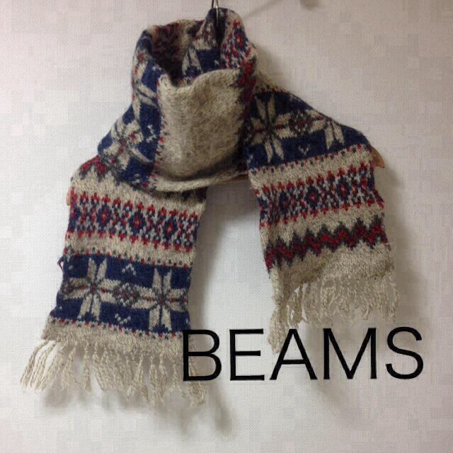 BEAMS(ビームス)のBEAMSマフラー レディースのファッション小物(マフラー/ショール)の商品写真