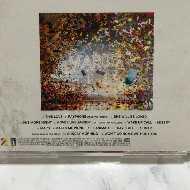 Maroon5 マルーンファイブ　アルバム　SINGLES エンタメ/ホビーのCD(ポップス/ロック(洋楽))の商品写真