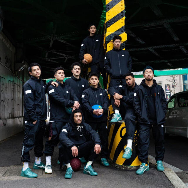 asics(アシックス)のballaholic × asics tsc ジャケット black  メンズのジャケット/アウター(ナイロンジャケット)の商品写真