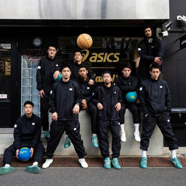 asics(アシックス)のballaholic × asics tsc ジャケット black  メンズのジャケット/アウター(ナイロンジャケット)の商品写真