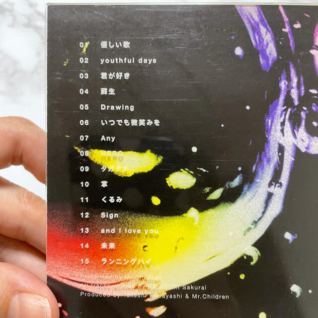 【CDまとめ買い対象】 Mr.Childrenアルバム「MICRO」 エンタメ/ホビーのCD(ポップス/ロック(邦楽))の商品写真