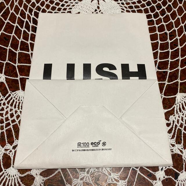 LUSH(ラッシュ)の⭐︎LUSH ラッシュ ショッパー　ショップ袋⭐︎ レディースのバッグ(ショップ袋)の商品写真