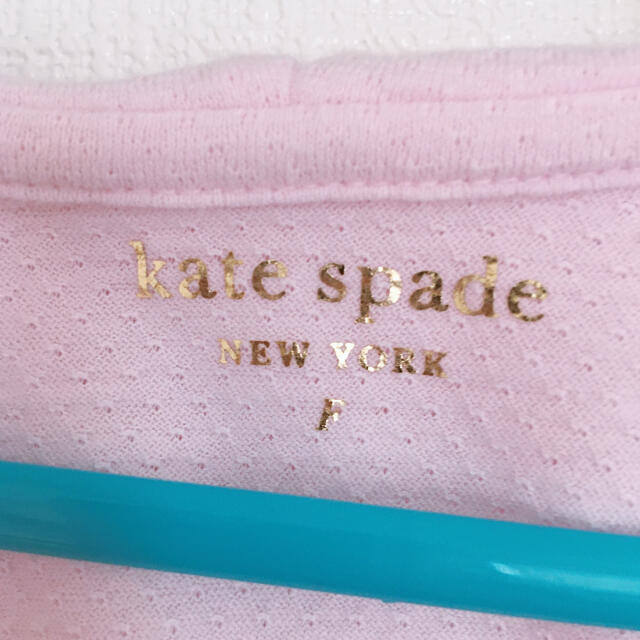 kate spade new york(ケイトスペードニューヨーク)の値下げしました！kate spade カーディガン フード付き 薄手 80cm キッズ/ベビー/マタニティのベビー服(~85cm)(カーディガン/ボレロ)の商品写真