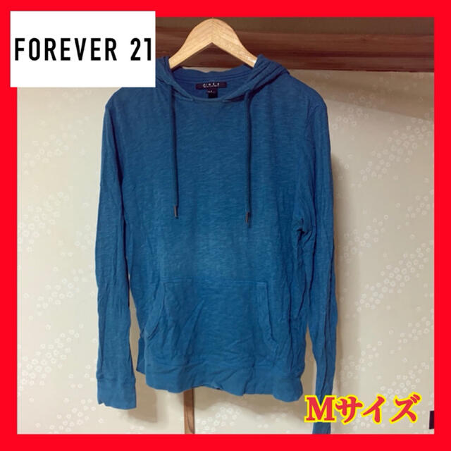 FOREVER 21(フォーエバートゥエンティーワン)の★FOREVER21★ パーカー　シャツ メンズのトップス(パーカー)の商品写真