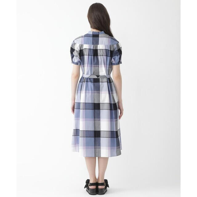 新品 紙タグ付 ブルーレーベルクレストブリッジ チェックワンピース-