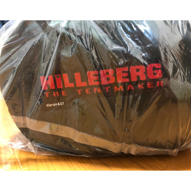 HILLEBERG(ヒルバーグ)の新品未開封　ヒルバーグ　ケロン4gt   グリーン　フットプリント　正規品 スポーツ/アウトドアのアウトドア(テント/タープ)の商品写真