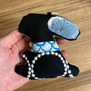 ミナペルホネン(mina perhonen)の【ハンドメイド】ミナペルホネン  ミニうさチャーム(キーホルダー)