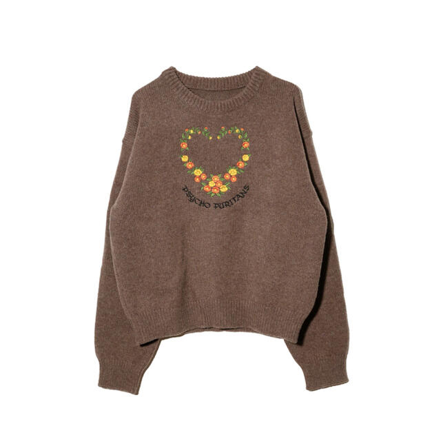 orimi PURITANS LOGO SWEATER ニット