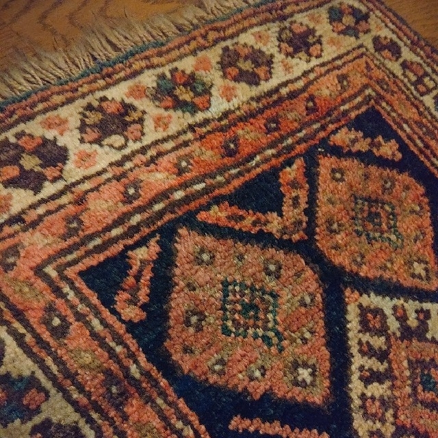 大特価 vintage Wool Rug small Turkish rug Handmade 専用ページ ラグ