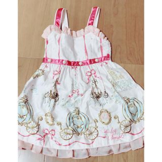 キッズ服女の子用(90cm~)シャーリーテンプル　JSK　シンデレラ　100