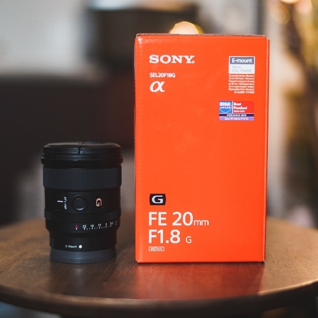 SONY 20mm f1.8 G SEL20f18G