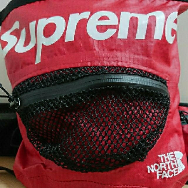 Supreme&ノースフェイス ボディバックフリース