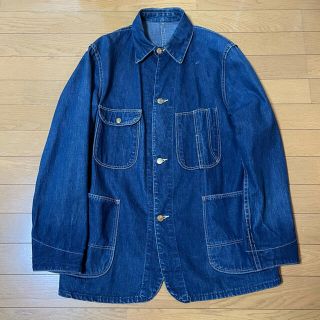 コモリ(COMOLI)の濃紺！ゴールデンサイズ！40s Sanforized カバーオール　50s60s(カバーオール)