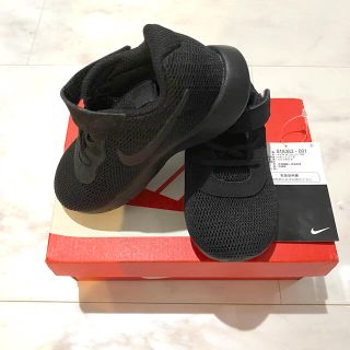 ナイキ(NIKE)の専用です★新品未使用★NIKEタンジュンTDV14cmオールブラック(スニーカー)