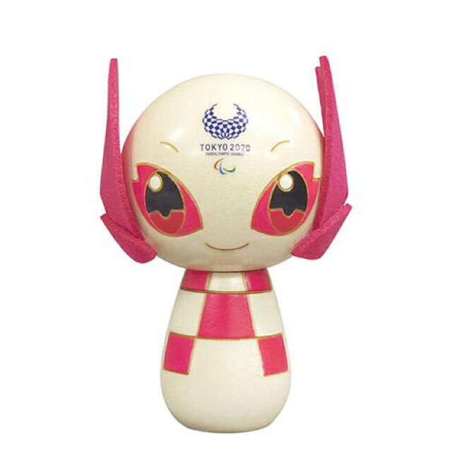 東京2020パラリンピック　ソメイティ　こけし エンタメ/ホビーのおもちゃ/ぬいぐるみ(キャラクターグッズ)の商品写真