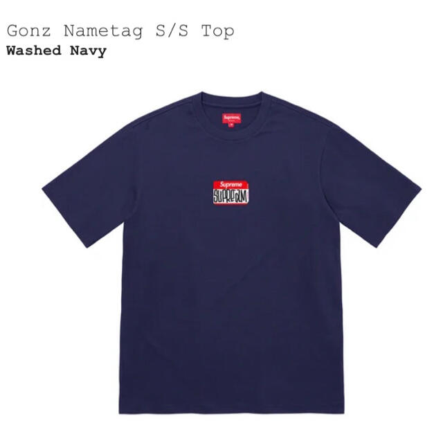 supreme Gonz Nametag S/S Top