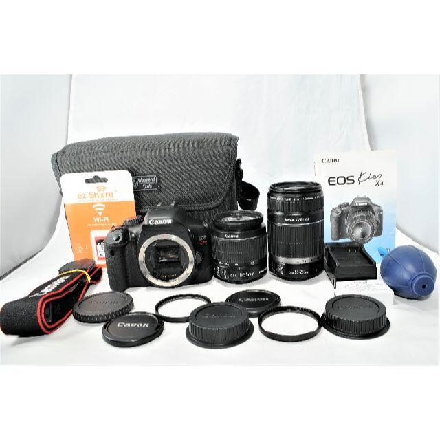 Canon デジタル一眼レフカメラ EOS Kiss X4 ダブルズームキット