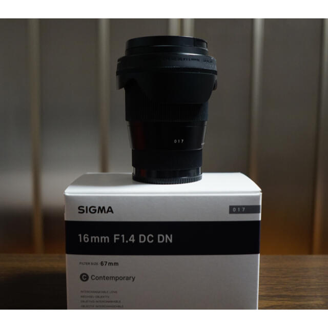 Sigma 16mm f1.4 dc dn (sony e mount)カメラ