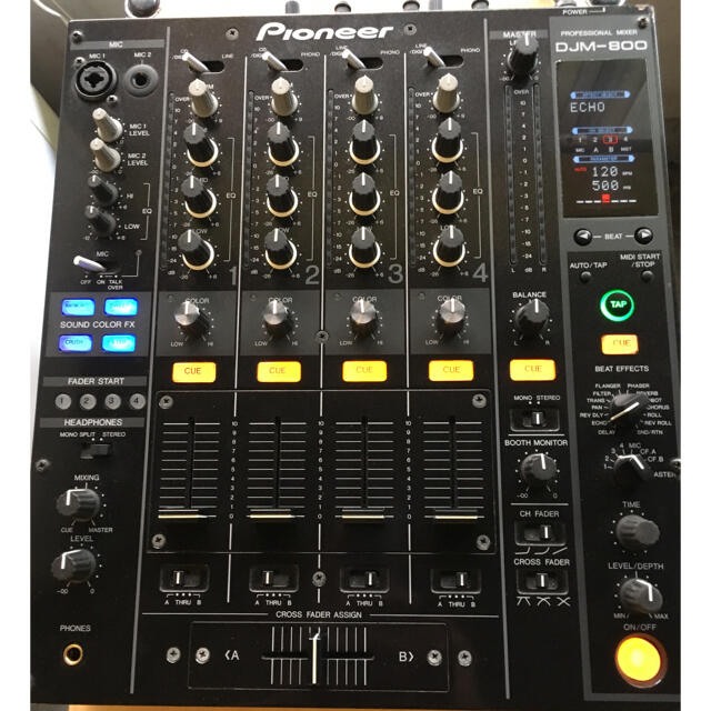 名機 Pioneer DJM-800 (2006年製) 取扱説明書付 【まとめ買い】 www