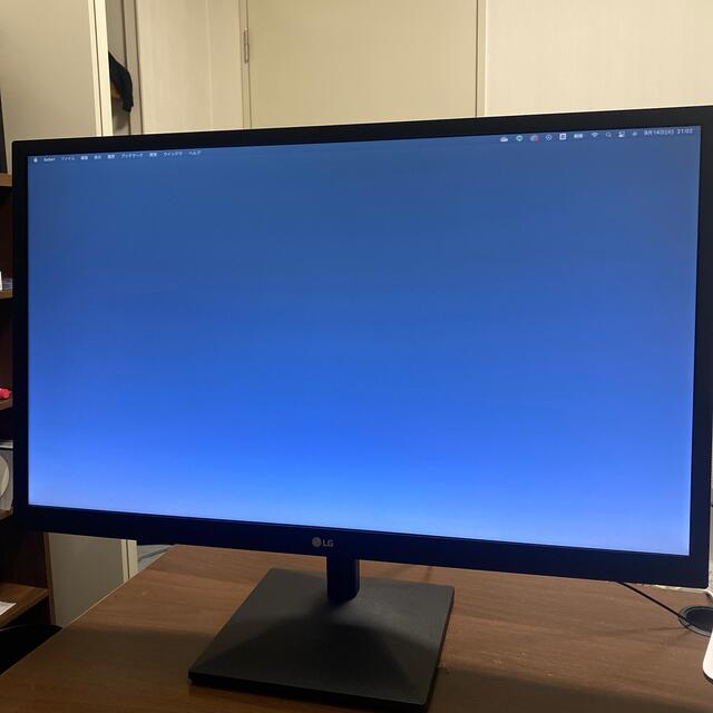 LG Electronics(エルジーエレクトロニクス)の【MAESALONG様専用】LG モニターディスプレイ　27インチ スマホ/家電/カメラのPC/タブレット(ディスプレイ)の商品写真
