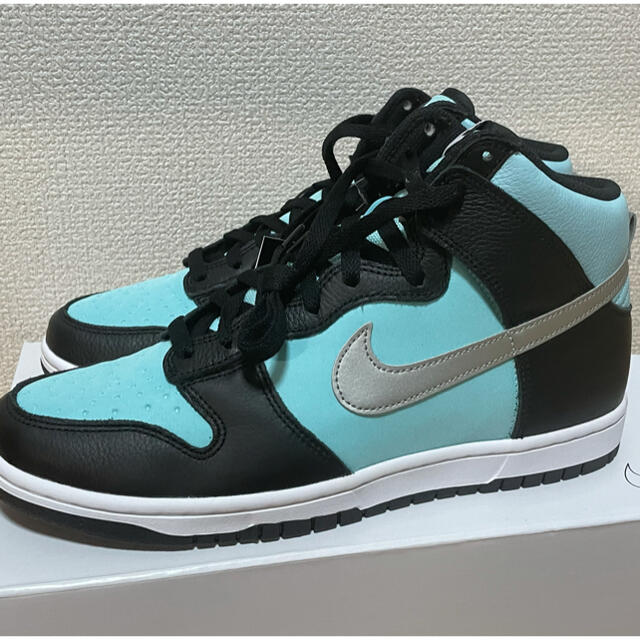 NIKE by you DUNK HI Tiffany ティファニーカラー 28 - www