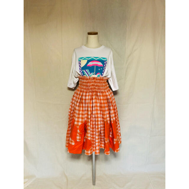 レディースvintage hawaiian skirt