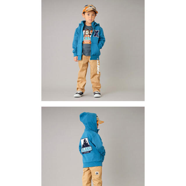 XLARGE(エクストララージ)のXLARGE KIDSパーカー キッズ/ベビー/マタニティのキッズ服男の子用(90cm~)(ジャケット/上着)の商品写真