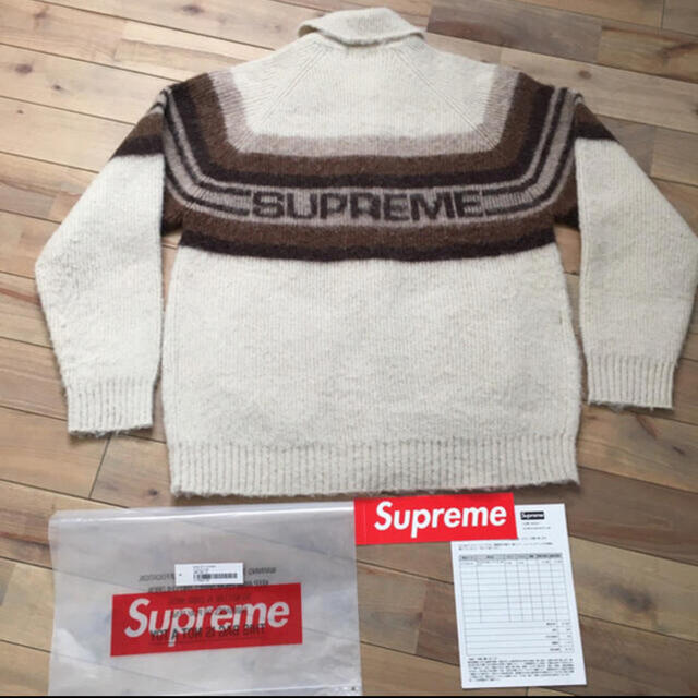 Supreme Brushed Wool Zip Up 19aw