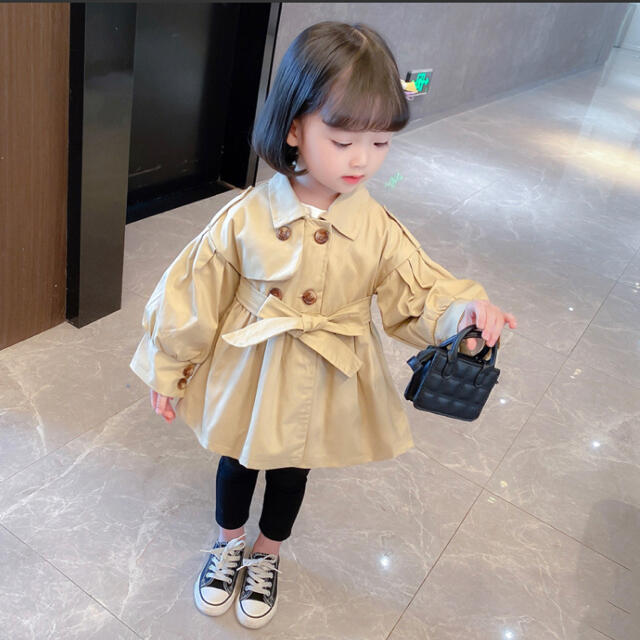 新品 カッコいい トレンチコート 100 韓国 子供服の通販 By Habit S Shop ラクマ