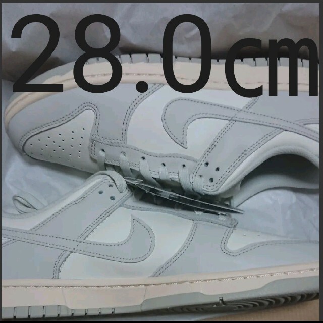 28.0㎝ NIKE WMNS DUNK LOW LIGHT BONE280㎝状態