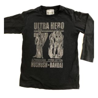 ハッシュアッシュ(HusHush)のHUSHUSH BANDAI コラボ 130 長袖　ロンT ウルトラマン(Tシャツ/カットソー)