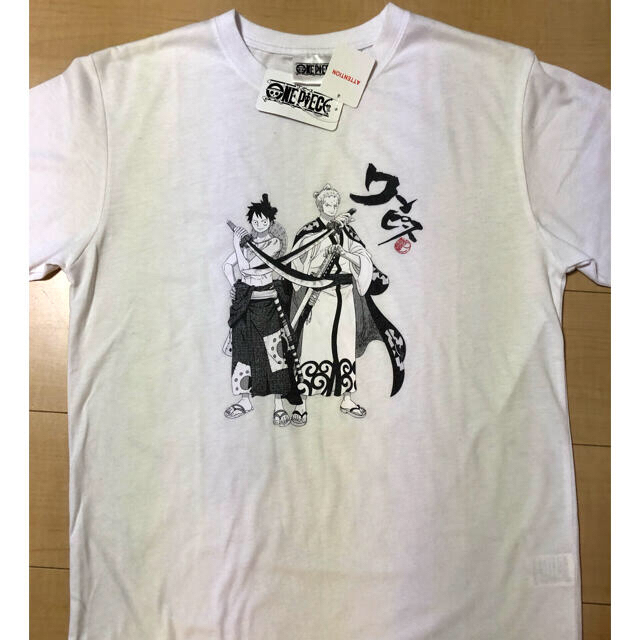 集英社(シュウエイシャ)の【新品】ONE PIECE Tシャツ❣️ロロノア・ゾロ&ルフィ　和の国 メンズのトップス(Tシャツ/カットソー(半袖/袖なし))の商品写真