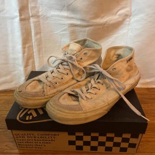 ヴァンズ(VANS)のレア　vans ハイ　スニーカー　ナチュラル　ヴァンズ(スニーカー)