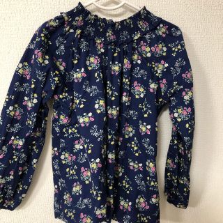 フタフタ(futafuta)のfutafuta花柄ブラウス120サイズ(ブラウス)