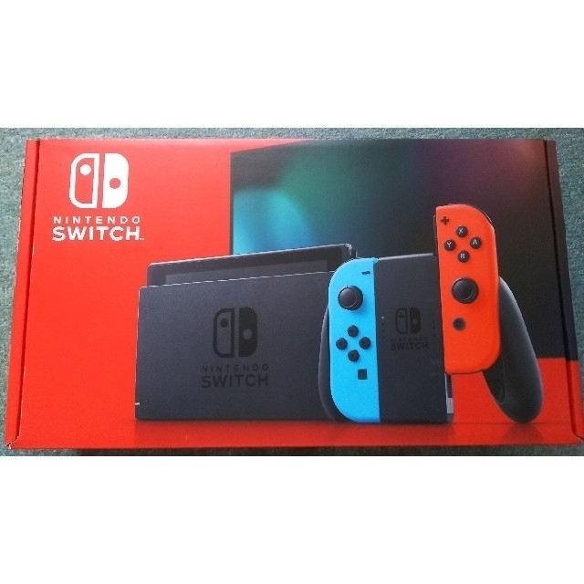 新品未開封】Nintendo Switch 本体 ネオンブルー/ネオンレッド ...