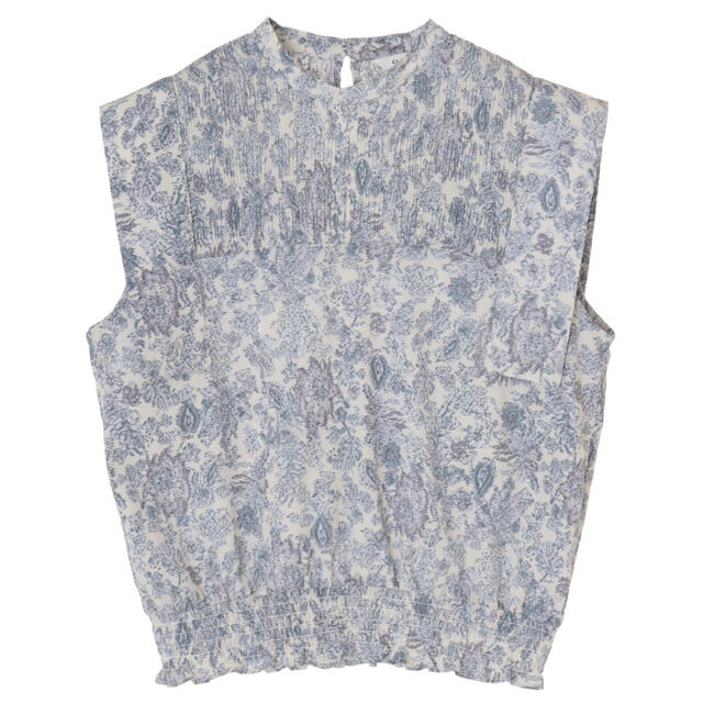 TODAYFUL(トゥデイフル)のCHINTZ FLOWER SQUARE SLEEVE TOPS CLANE レディースのトップス(シャツ/ブラウス(半袖/袖なし))の商品写真