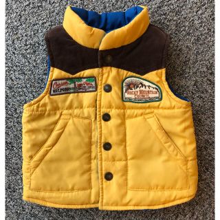 エフオーキッズ(F.O.KIDS)の【F.O. KIDS】 90センチ　リバーシブルベスト(ジャケット/上着)