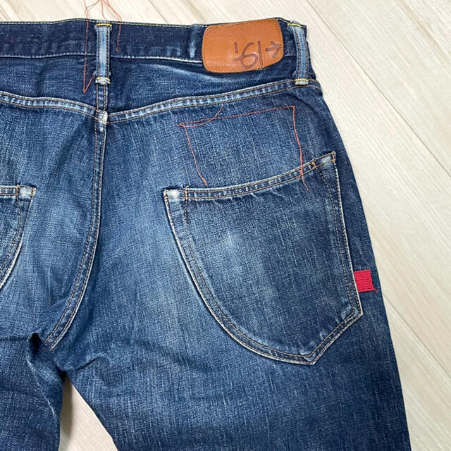 【used】KATO' selvedge denim pants 5
