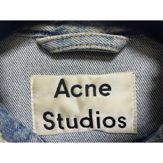 ACNE(アクネ)のBTS V着用　acne studios アクネ デニムジャケット　36 レディースのジャケット/アウター(Gジャン/デニムジャケット)の商品写真