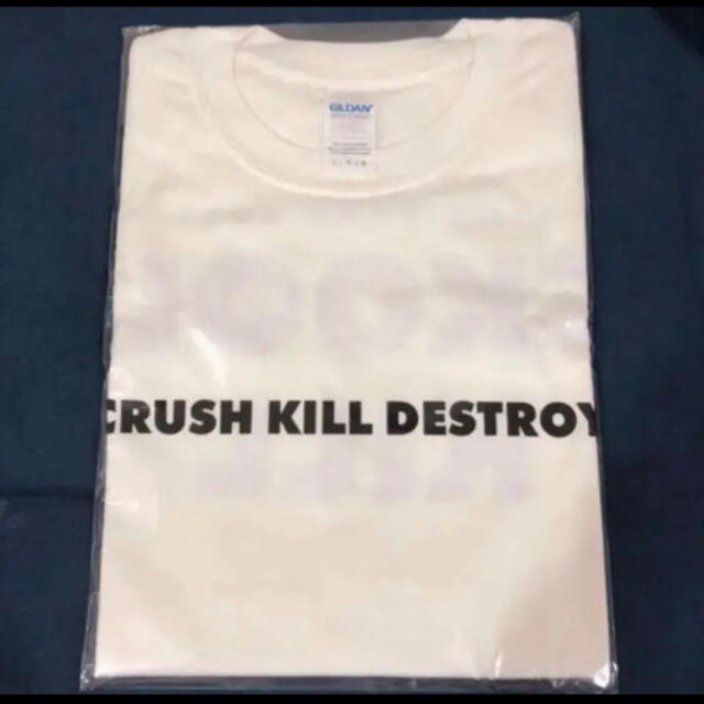 銀杏BOYZ CRUSH KILL DESTROY Tシャツ L ホワイト