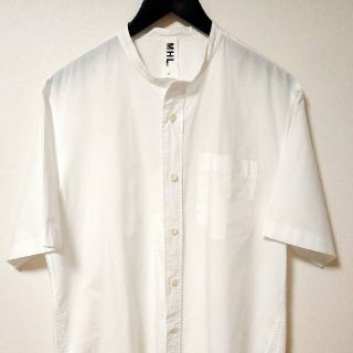 マーガレットハウエル(MARGARET HOWELL)のMHL　半袖シャツ　メンズLサイズ(Tシャツ/カットソー(半袖/袖なし))