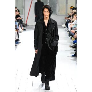 ヨウジヤマモト(Yohji Yamamoto)の【ピエスユニック】ヨウジヤマモト プールオム 20SS トリポリロングライダース(トレンチコート)