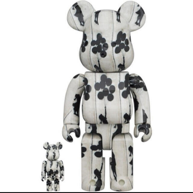 MEDICOM TOY(メディコムトイ)のBE@RBRICK Flying Balloons Girl 100％&400％ エンタメ/ホビーのフィギュア(その他)の商品写真