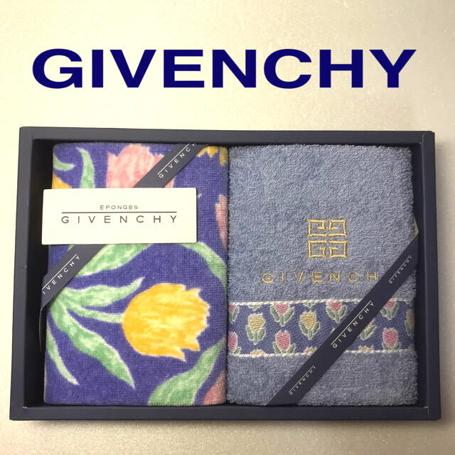 GIVENCHY(ジバンシィ)の[未使用] GIVENCHY ジバンシー　ゲスト　タオル　セット インテリア/住まい/日用品の日用品/生活雑貨/旅行(タオル/バス用品)の商品写真