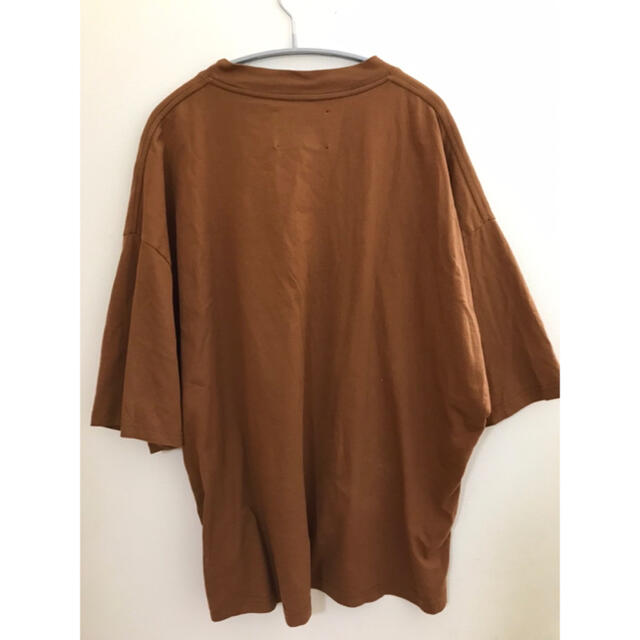 SUNSEA(サンシー)のスタジオニコルソン　21ss モックネック　Tシャツ　トリュフ　Mサイズ メンズのトップス(Tシャツ/カットソー(半袖/袖なし))の商品写真