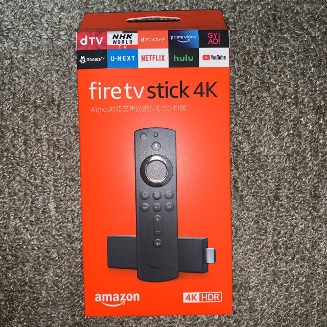 Fire TV Stick 4K Alexa対応音声認識リモコン付