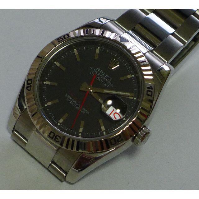 ROLEX(ロレックス)のロレックス デイトジャスト ターノグラフ 116264 D番 保証書・内外箱付属 メンズの時計(腕時計(アナログ))の商品写真