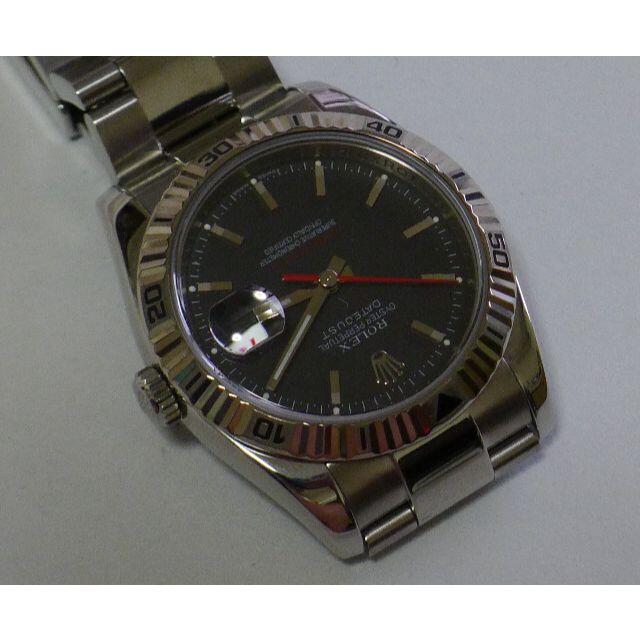 ROLEX(ロレックス)のロレックス デイトジャスト ターノグラフ 116264 D番 保証書・内外箱付属 メンズの時計(腕時計(アナログ))の商品写真